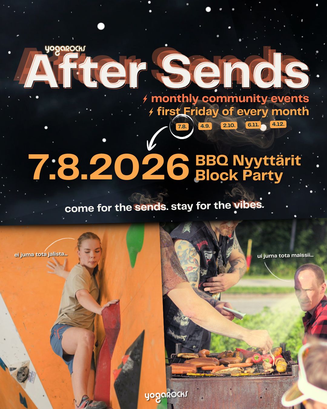 After Sends Block Party - Yogarocksin yhteisötapahtuma Lahdessa