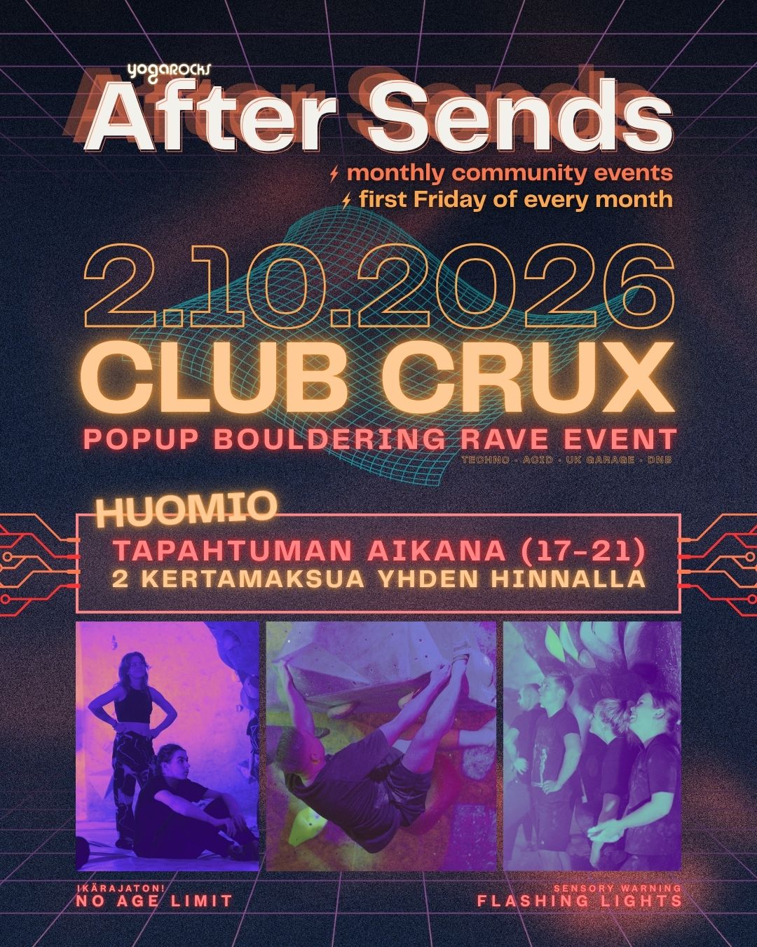 After Sends Block Party - Yogarocksin yhteisötapahtuma Lahdessa